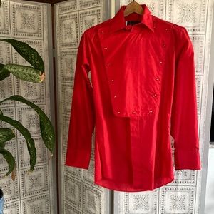 Panhandle Slim Vintage Calvary Bib Western Shirt